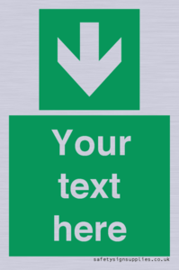 Custom Safe Condition Down arrow